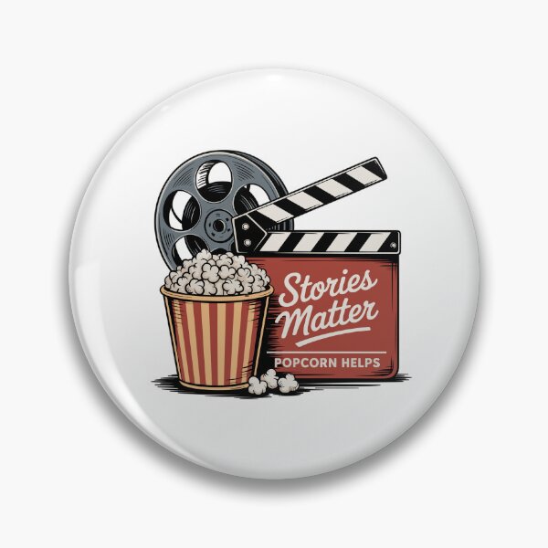 Item preview, Stories Matter, Popcorn Helps designed and sold by MrERNST.