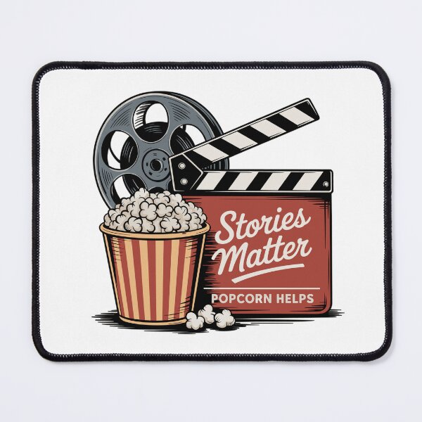 Item preview, Stories Matter, Popcorn Helps designed and sold by MrERNST.