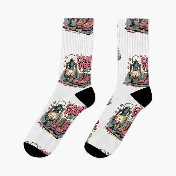 Item preview, Camp Vibes Only Aesthetic for Nature Lovers designed and sold by Nzgiftsandmore.