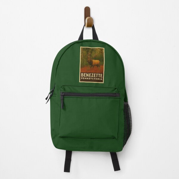 Item preview, Benezette travel poster designed and sold by Broken Antler Designs .