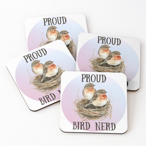 Item preview, Proud Bird Nerd! Bird Lover, Environmentalist, Naturist designed and sold by SSustainable.