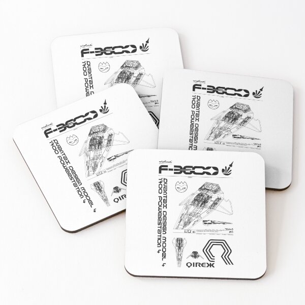 Item preview, Wipeout Original - F3600 - Qirex Schematics Negative designed and sold by Vincent Strauss.