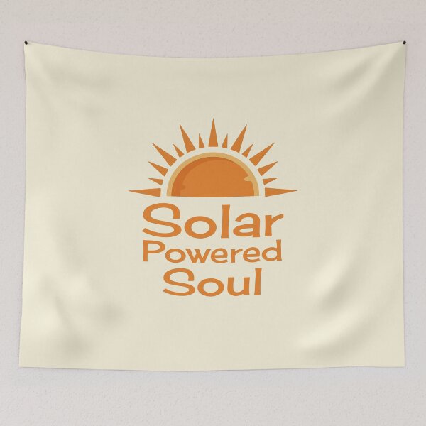 Item preview, Solar Powered Soul Sun Graphic designed and sold by KiwiRider.