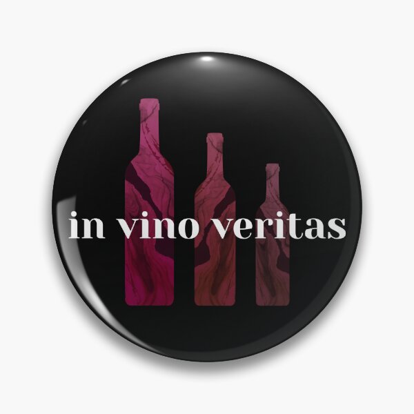 Item preview, in vino veritas designed and sold by SyTcreations.