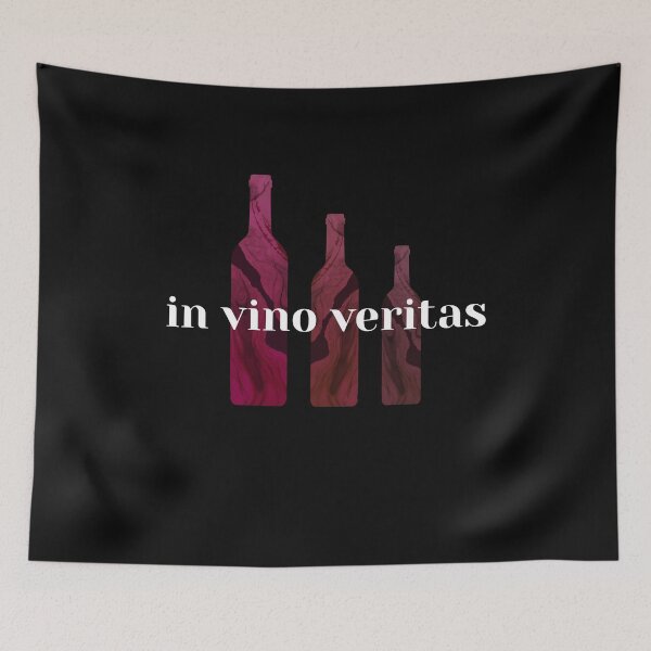 Item preview, in vino veritas designed and sold by SyTcreations.