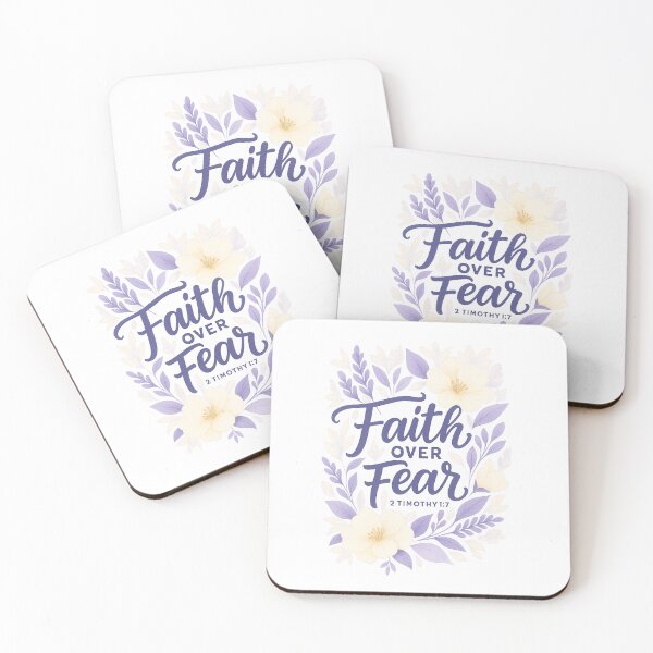 Item preview, Faith over Fear Bible Christian designed and sold by GoodwillDesigns.