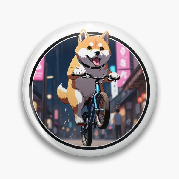 Item preview, Shiba Inu Bike shop, japanese, 柴犬、日本犬 Shibainu, nihonken designed and sold by matteflor.