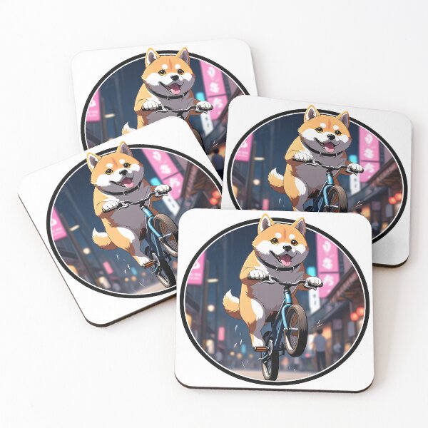 Item preview, Shiba Inu Bike shop, japanese, 柴犬、日本犬 Shibainu, nihonken designed and sold by matteflor.