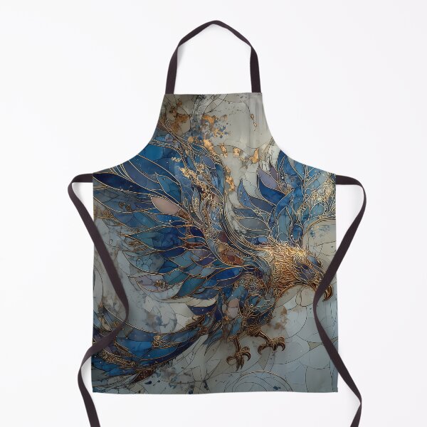 Item preview, Royal Phoenix in Sapphire Glass designed and sold by Verbul.