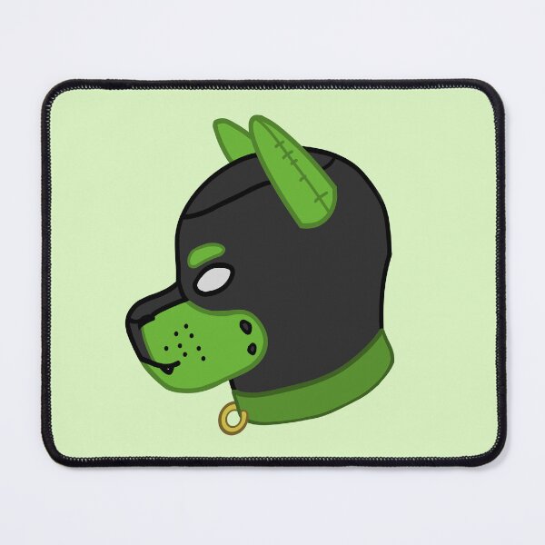 Item preview, Green Pup hood (Straight Ears Ver) designed and sold by Wormdance2.