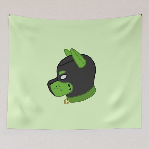 Item preview, Green Pup hood (No Smirk Ver) designed and sold by Wormdance2.
