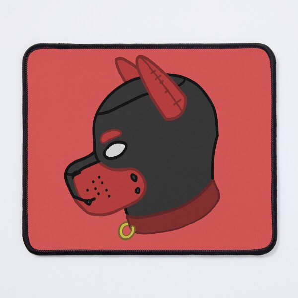 Item preview, Red Pup hood (Straight Ears Ver) designed and sold by Wormdance2.