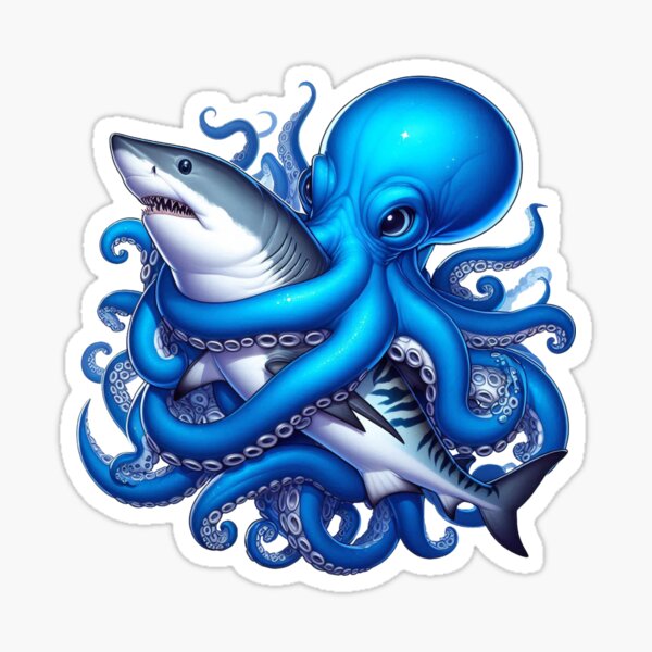 Item preview, The Deep Sea Duel Beneath the Waves designed and sold by nikkolaus.