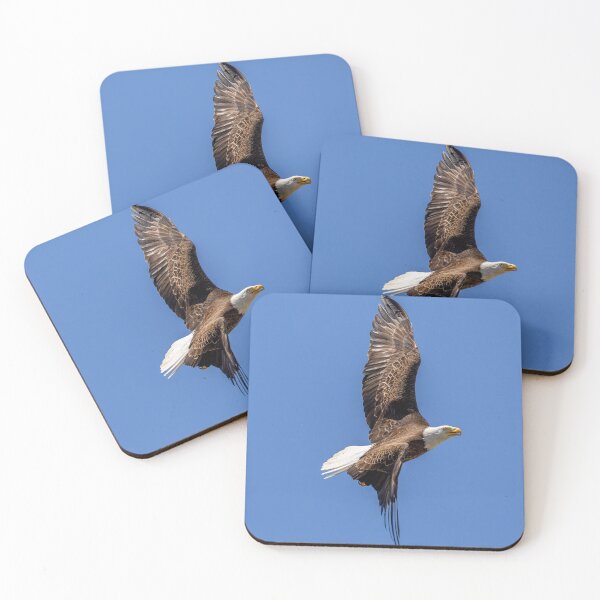 Item preview, Huntington Beach Bald Eagle Bank Turn In Blue Skies designed and sold by PsychoAlien.com.