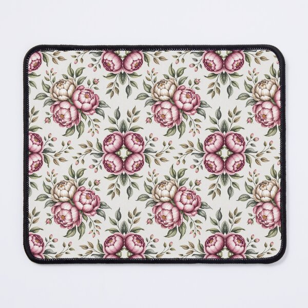 Item preview, Vintage botanical pink peony designed and sold by Kissudesign.