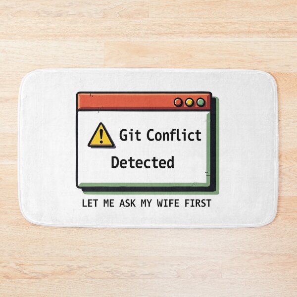 Item preview, Married Programmer – Must Ask Wife Before Coding designed and sold by KOTLVortex.