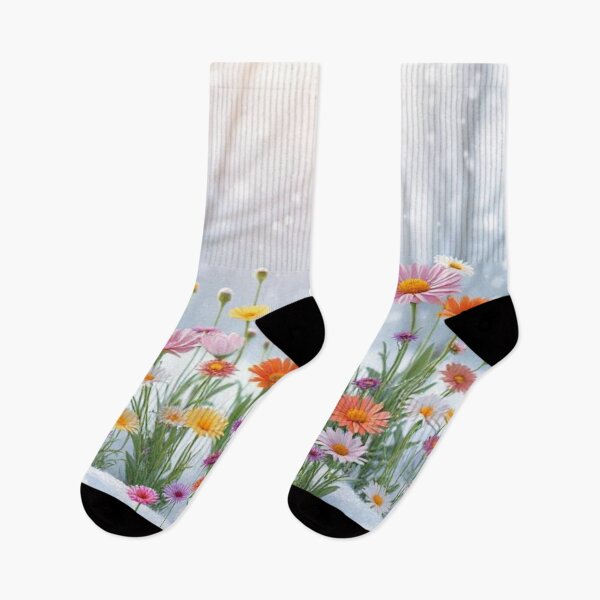 Item preview, Flowers in the Snow  designed and sold by AllAroundArtist.