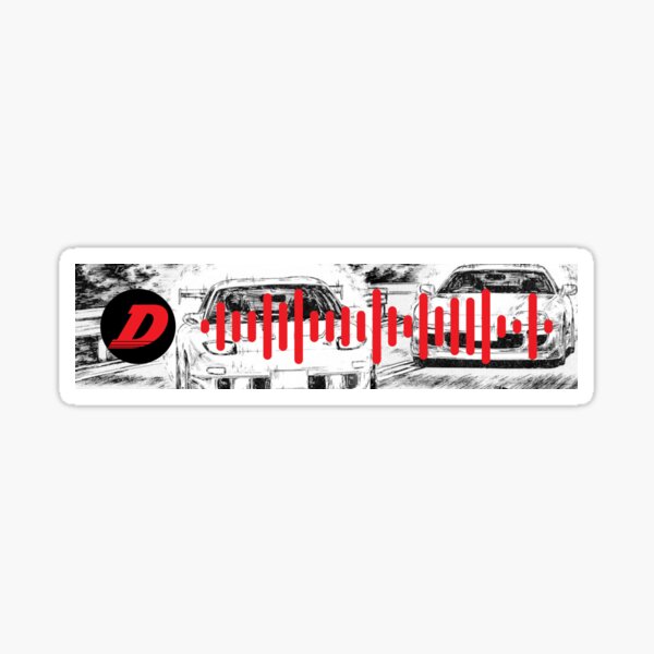 Item preview, Adrenaline - Ace Eurobeat Spotify Code Sticker designed and sold by browntown10.