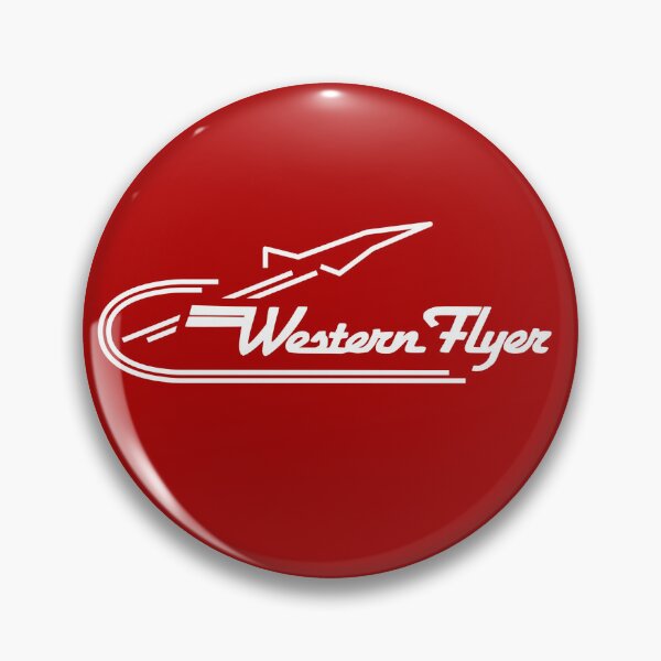 Item preview, Western Flyer 70s Retro Logo Swirl designed and sold by KaeDaeDesigns.