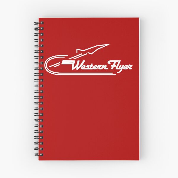 Item preview, Western Flyer 70s Retro Logo Swirl designed and sold by KaeDaeDesigns.