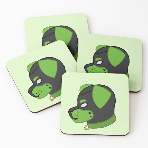Item preview, Green Pup Hood (Floppy Ears Ver) designed and sold by Wormdance2.