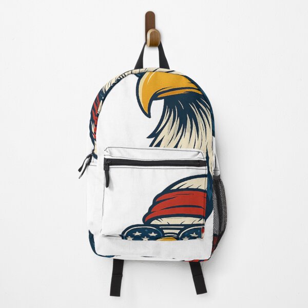 Artikelvorschau, Patriotisches Adler-Design für den 4. Juli, Memorial Day, Weißkopfseeadler mit Sonnenbrille und Bandana entworfen und verkauft von sjm98126.