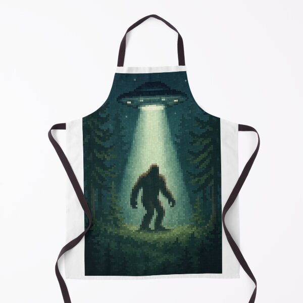 Item preview, Pixel UFO Bigfoot designed and sold by 3RDeyeDesignz.
