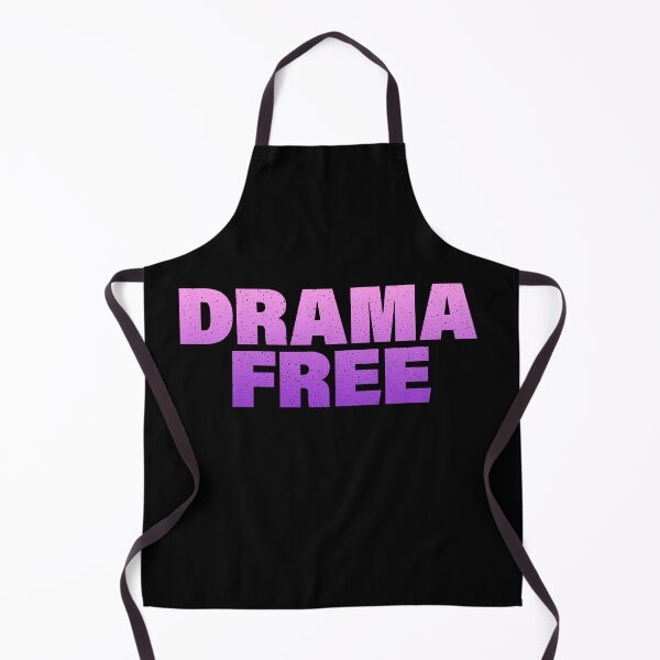 Item preview, Drama Free in Pink and Violet Bold designed and sold by Memes N Lore .