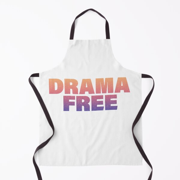 Item preview, Drama Free in Sunset Gradient Bold designed and sold by Memes N Lore .