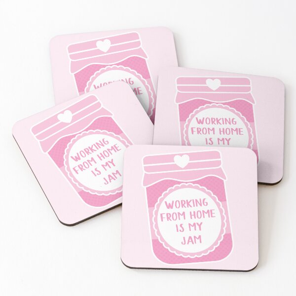 Item preview, Working From Home Is My Jam designed and sold by teesaurus.