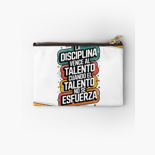 Item preview, Discipline vs. Talent – Real Effort Quote designed and sold by Viva-Vibes504.
