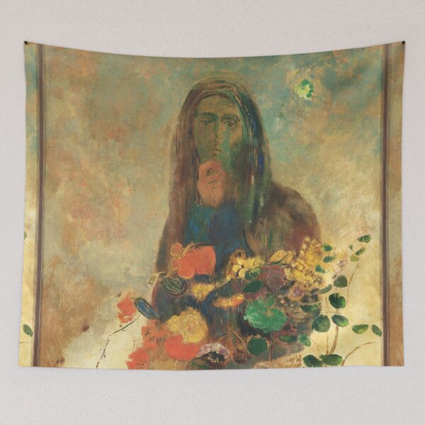 Item preview, HD Mystery, by Odilon Redon  (1910)  High Definition designed and sold by MINDTHECHERRY.