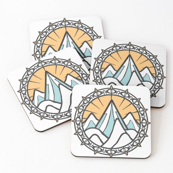 Item preview, Snow ring and mountains designed and sold by SanchillShop.