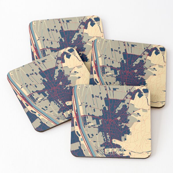 Item preview, Schaan City Map of Liechtenstein - Hope designed and sold by deMAP.