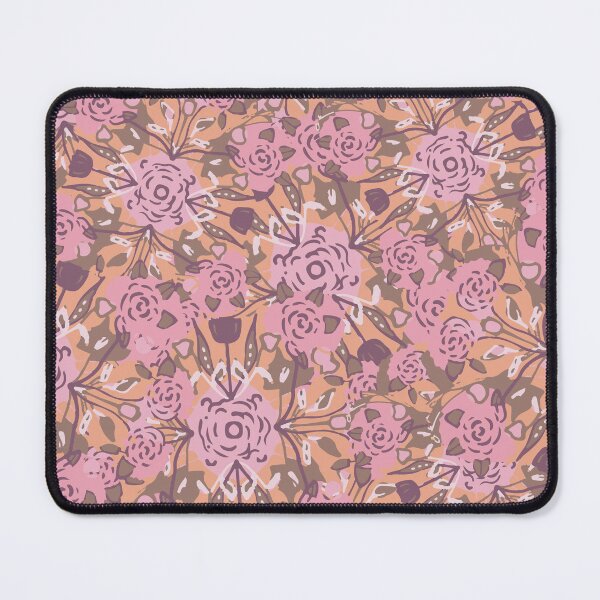 Item preview, Boho Cottage Core Dense Floral Abstract With Roses And Tulips. designed and sold by SalsySafrano.