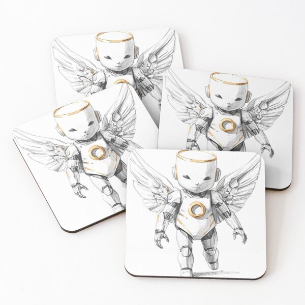 Item preview, little angel robot designed and sold by SanchillShop.