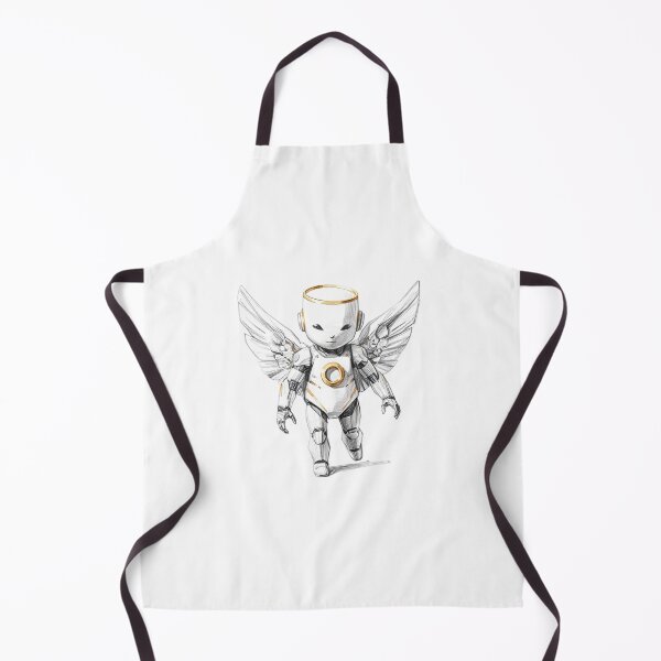 Item preview, little angel robot designed and sold by SanchillShop.