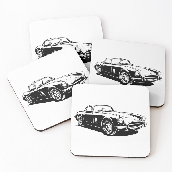 Item preview, Vintage Sports Car Antique Collectible Old Roadster Auto designed and sold by inkoutninja.