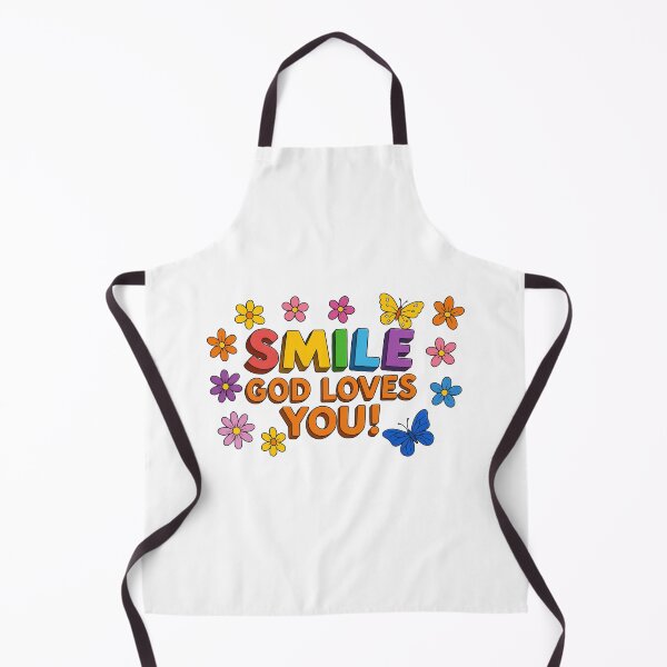 Item preview, "SMILE GOD loves you!l" Christian Inspirational Design Template designed and sold by Inspire par Dieu.
