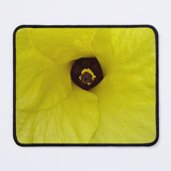 Item preview, Yellow Hibiscus Rubra Flower Close Up designed and sold by Moss Goblin Art and Photography .