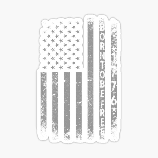 Item preview, 1776 Born to Be Free Vintage Patriotic USA Flag Distressed Constitution Design designed and sold by TynesDesign.