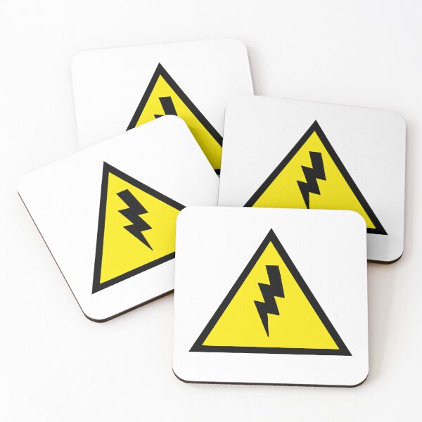 Item preview, Voltage Warning Sign designed and sold by Darktree3159.