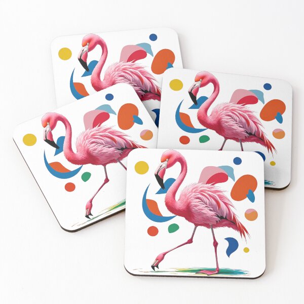 Item preview, Flamingo-Go-Go: A Flamboyance of Funky Feathers! designed and sold by dcohea.
