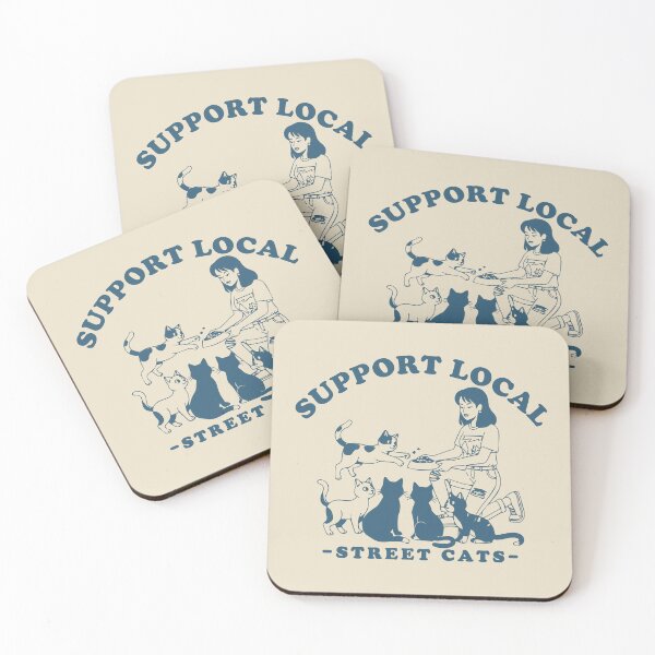 Item preview, Support Local Street Cats Vintage designed and sold by FlashCraft Design.