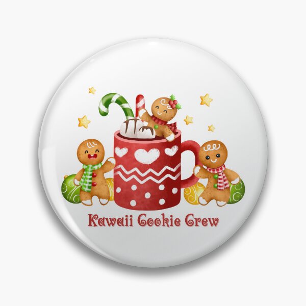Item preview, Kawaii Cookie Crew – Sweet, Smiley, and Baked to Perfection! designed and sold by Zezeshop1.
