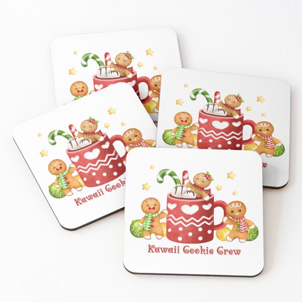 Item preview, Kawaii Cookie Crew – Sweet, Smiley, and Baked to Perfection! designed and sold by Zezeshop1.