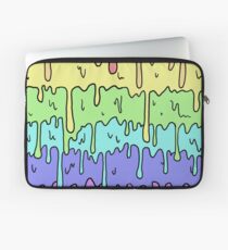 Pastel Kawaii Melting Rainbow Design Laptop Sleeve