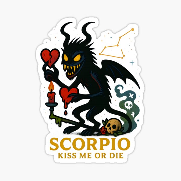 Item preview, Scorpio Cryptid With Bleeding Valentine designed and sold by Ironicdoll.