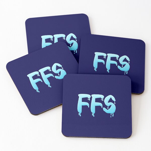 Item preview, FFS - For F#ck Sakes in Cool Blue designed and sold by Memes N Lore .