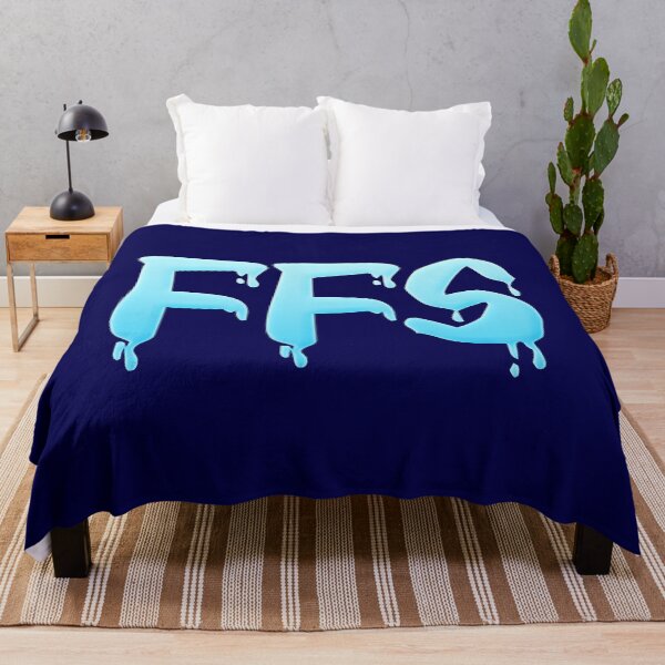 Item preview, FFS - For F#ck Sakes in Cool Blue designed and sold by Memes N Lore .